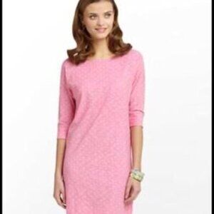 Lilly Pulitzer Cassie dress,‎ pink polka dot Size S